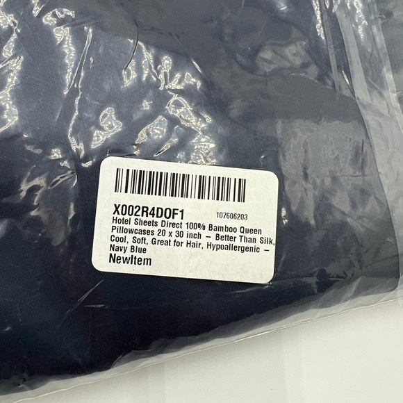 Bamboo Pillow Cases for Hot Sleepers Set of 2, Queen Size NWT - Picture 10 of 10